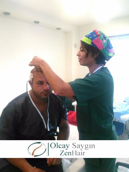 زراعة الشعر في تركيا - الدكتورة اولجاي سايقن